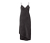 Handtuch-Kleid, schwarz - Schwarz