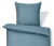 Seersucker-Bettwäsche, Normalgrösse, blau - Blau